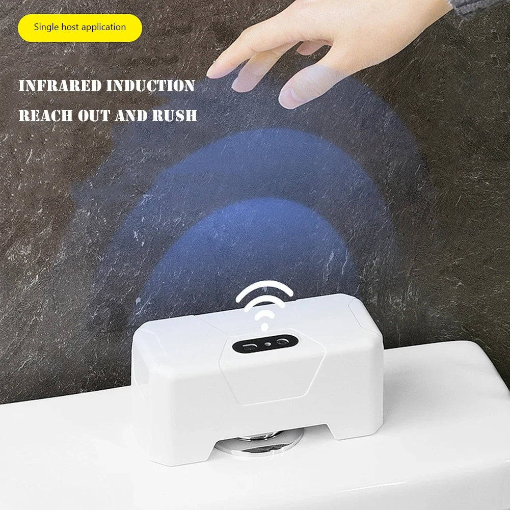 Automatic Touchless Toilet Flush Wireless infrared Toilet Flusher Kit