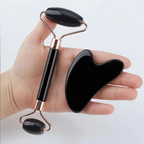 CryoSculpt Ice Roller & Natural Gua Sha Set