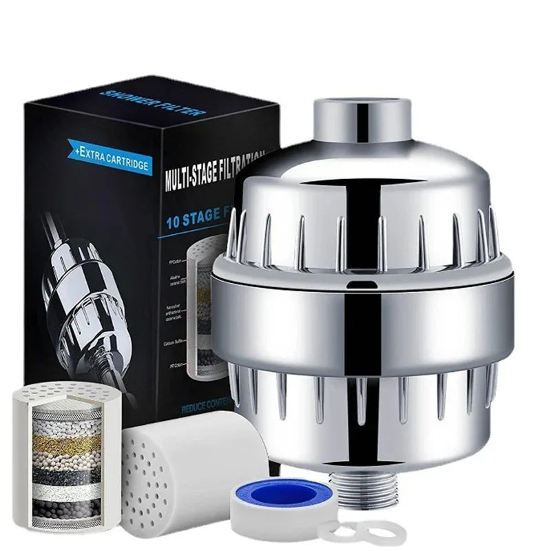 20-Stage PureWater Shower Filter