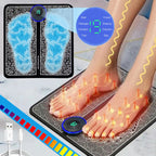 EMS Foot Massagers for Pain and Circulation, Electric Foot Massager Mat, Muscle Relaxation and Pain Relief