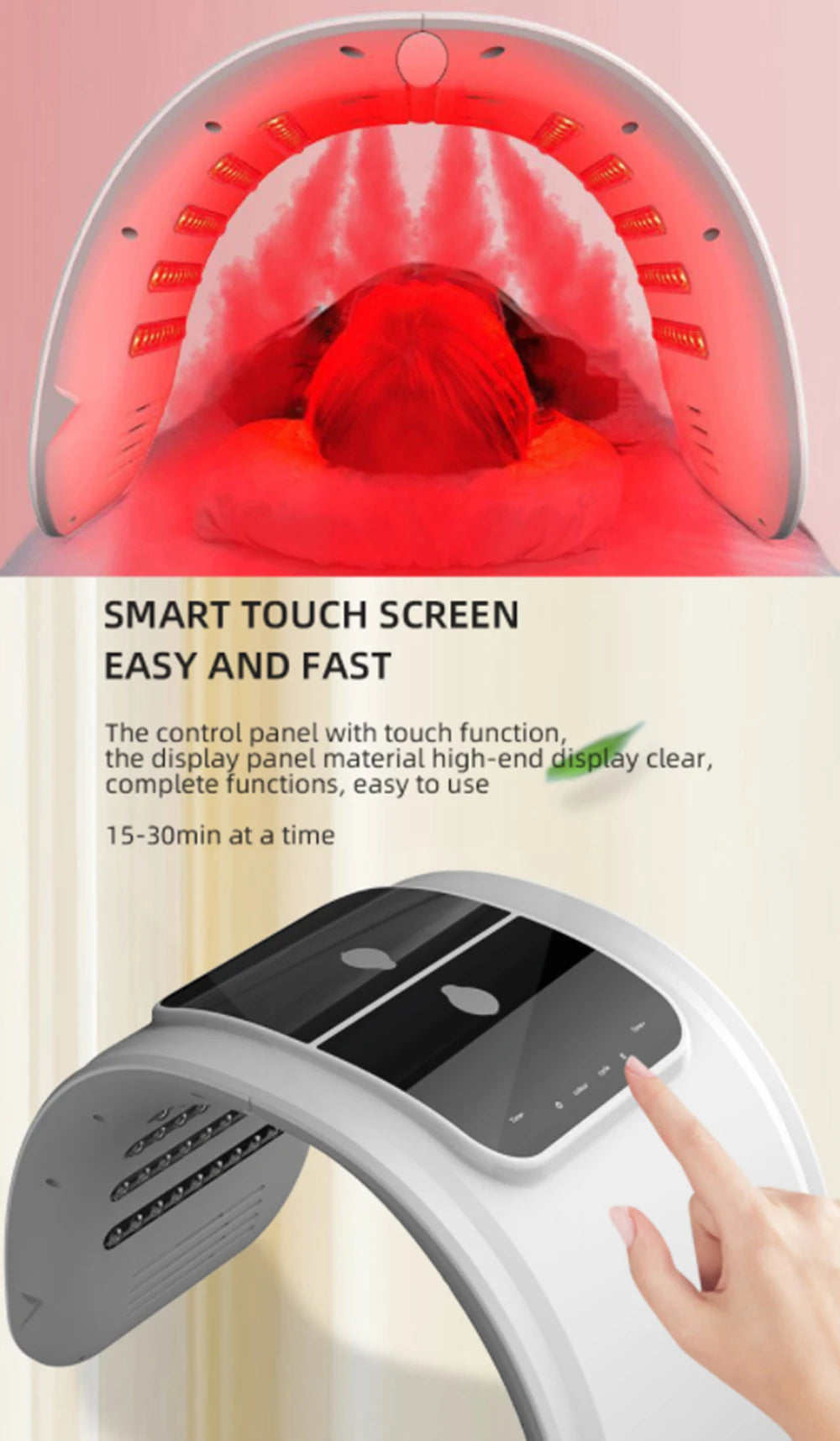 7 Colors LED Face Mask Skin Care