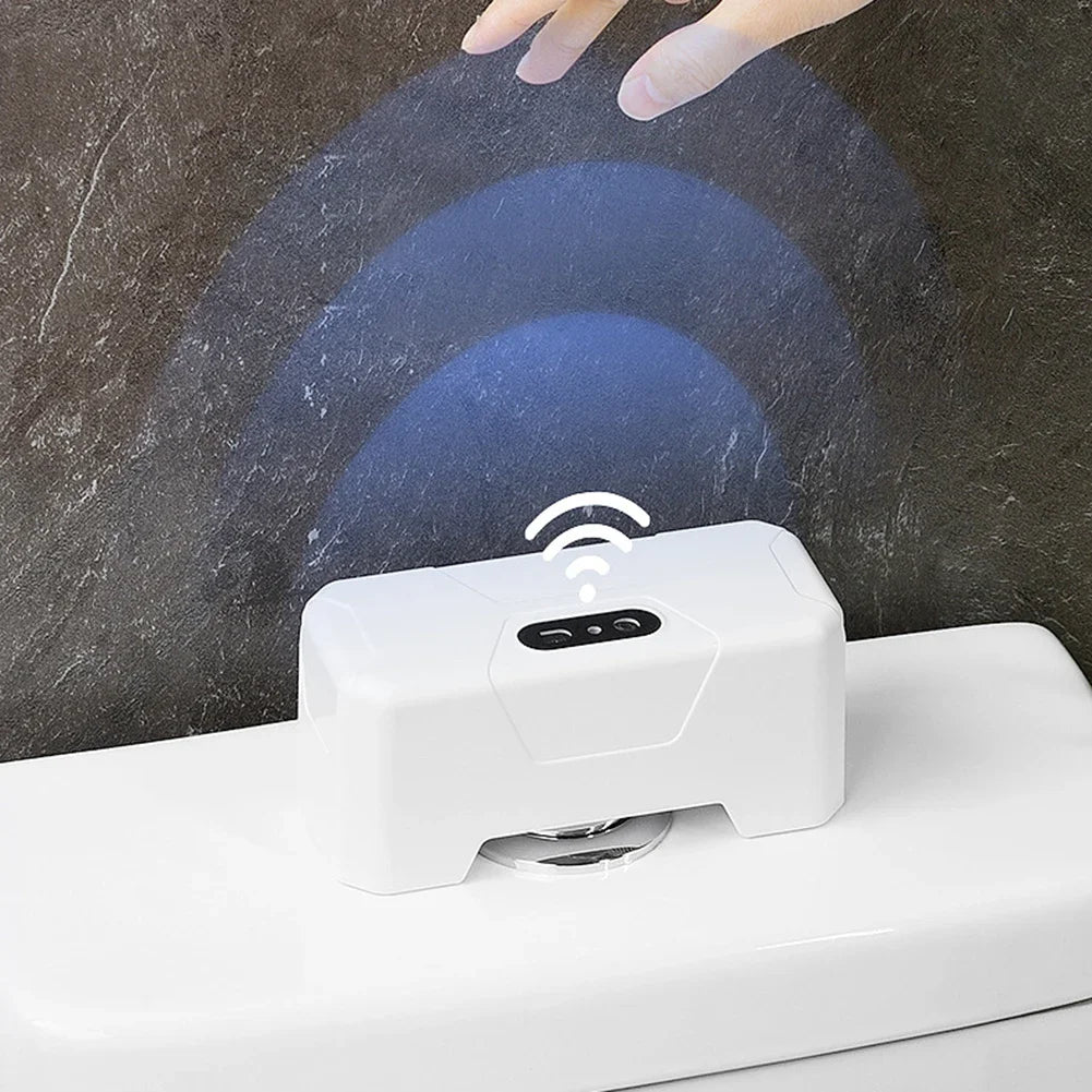 Automatic Touchless Toilet Flush Wireless infrared Toilet Flusher Kit