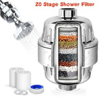 20-Stage PureWater Shower Filter