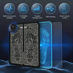 EMS Foot Massagers for Pain and Circulation, Electric Foot Massager Mat, Muscle Relaxation and Pain Relief