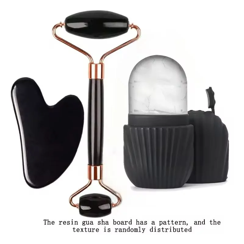 CryoSculpt Ice Roller & Natural Gua Sha Set