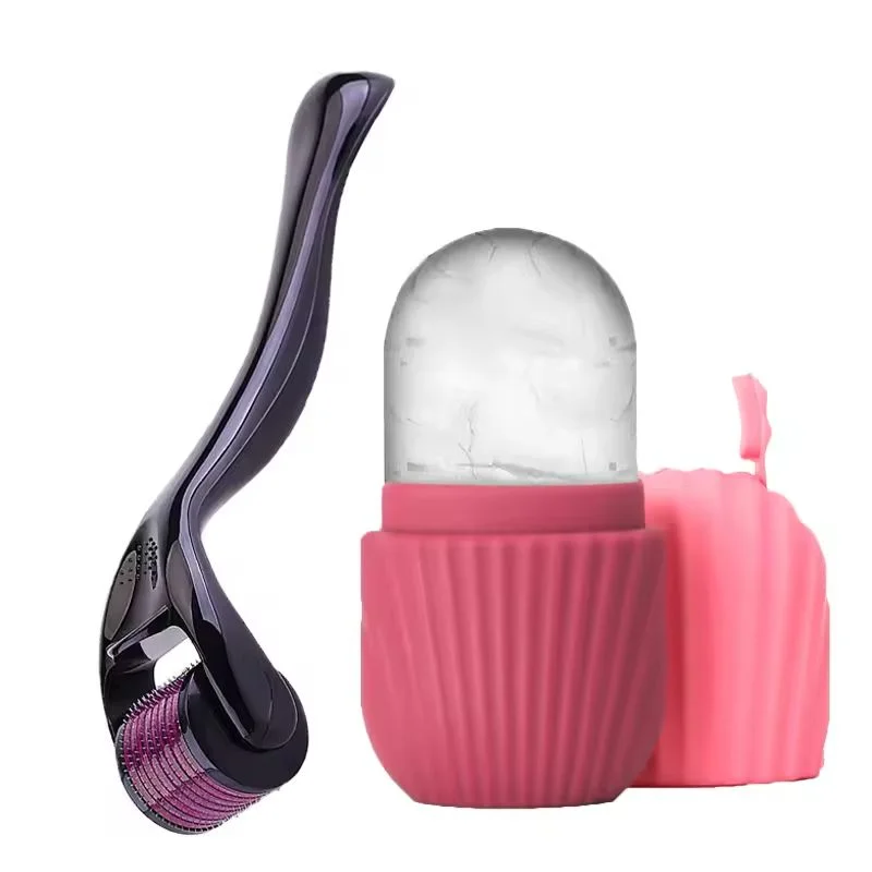 CryoSculpt Ice Roller & Natural Gua Sha Set