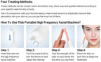 High-Frequency Facial Wand 4-in-1 – Acne, Ageing, Scalp